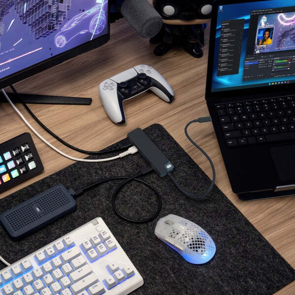 Hyper HyperDrive Flex 5 Port USB-C Hub Black