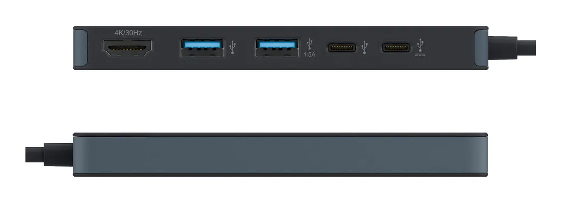Hyper HyperDrive Flex 5 Port USB-C Hub Black