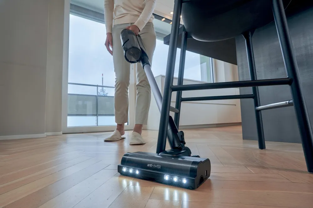 Hoover HF610H 011 Stick vacuum cleaner, Magenta