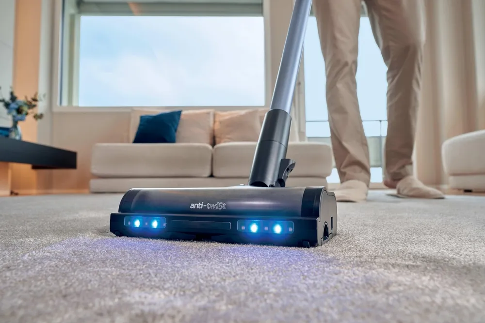 Hoover HF610H 011 - skaftdammsugare, magenta