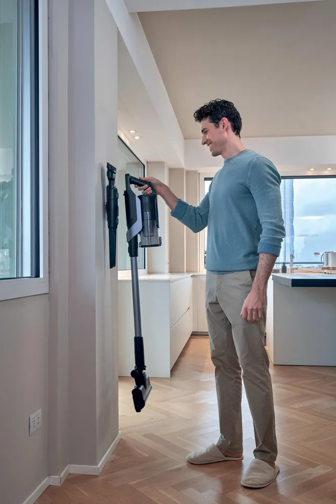 Hoover HF610H 011 - skaftdammsugare, magenta