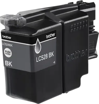 Brother LC528BKP 6K bl&auml;ckpatron, svart