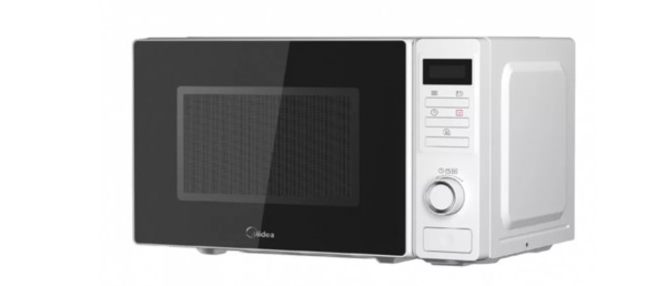Midea MAM720C2AT(WH) Frist&aring;ende mikrov&aring;gsugn, 700 W, 20 L, Vit