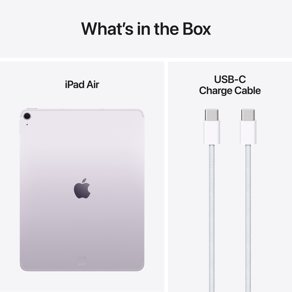 Apple iPad Air 13&quot; M3, 128GB, Wi-Fi + Cellular - tablet, Purple