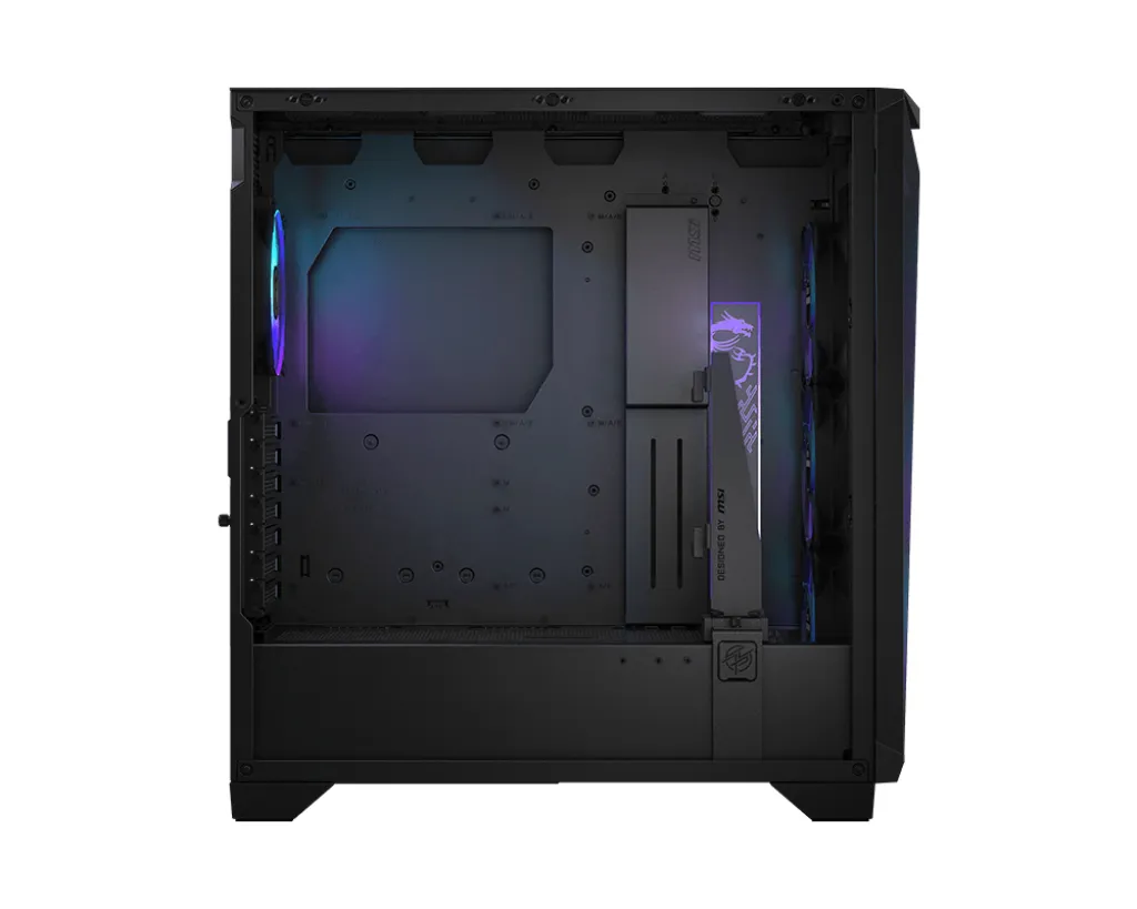 MSI MPG GUNGNIR 300R AIRFLOW -miditornikotelo RGB-valaistuksella, valkoinen