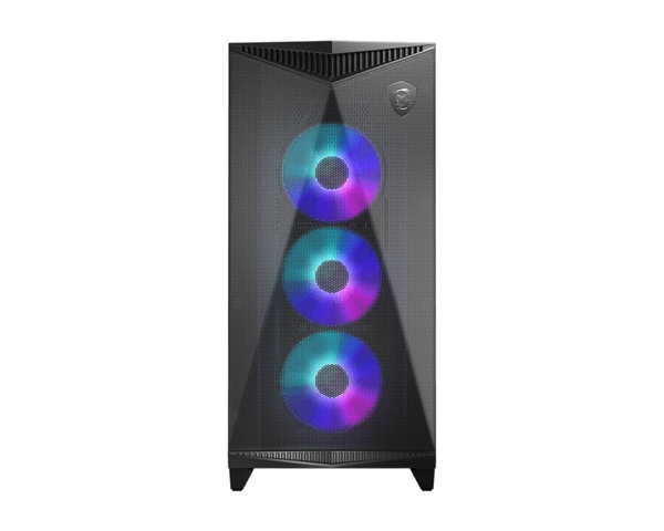 MSI MPG GUNGNIR 300R AIRFLOW - miditower chassi, Svart
