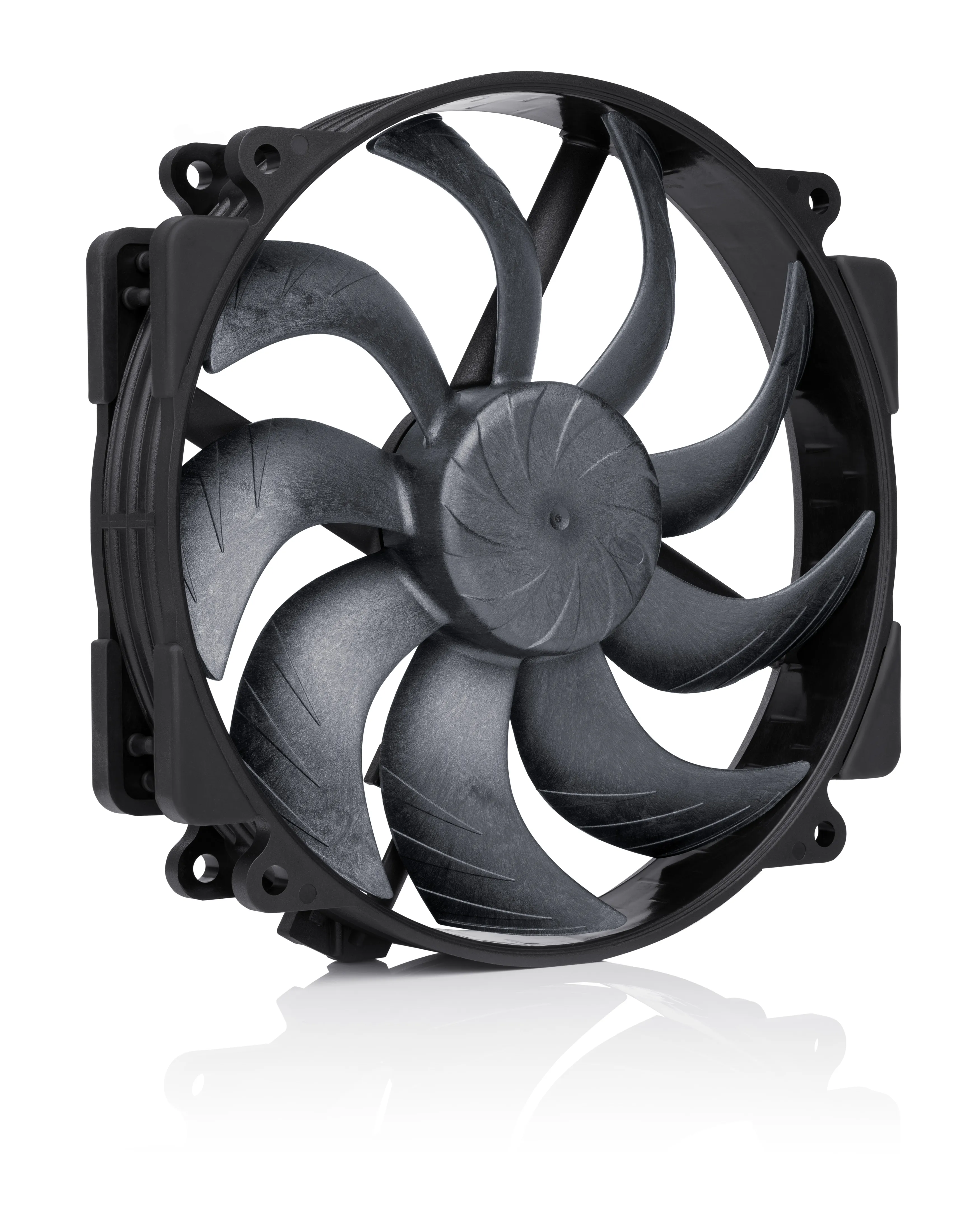 Noctua NF-A14x25r G2 PWM chromax.black Chassifl&auml;kt 140 mm Svart