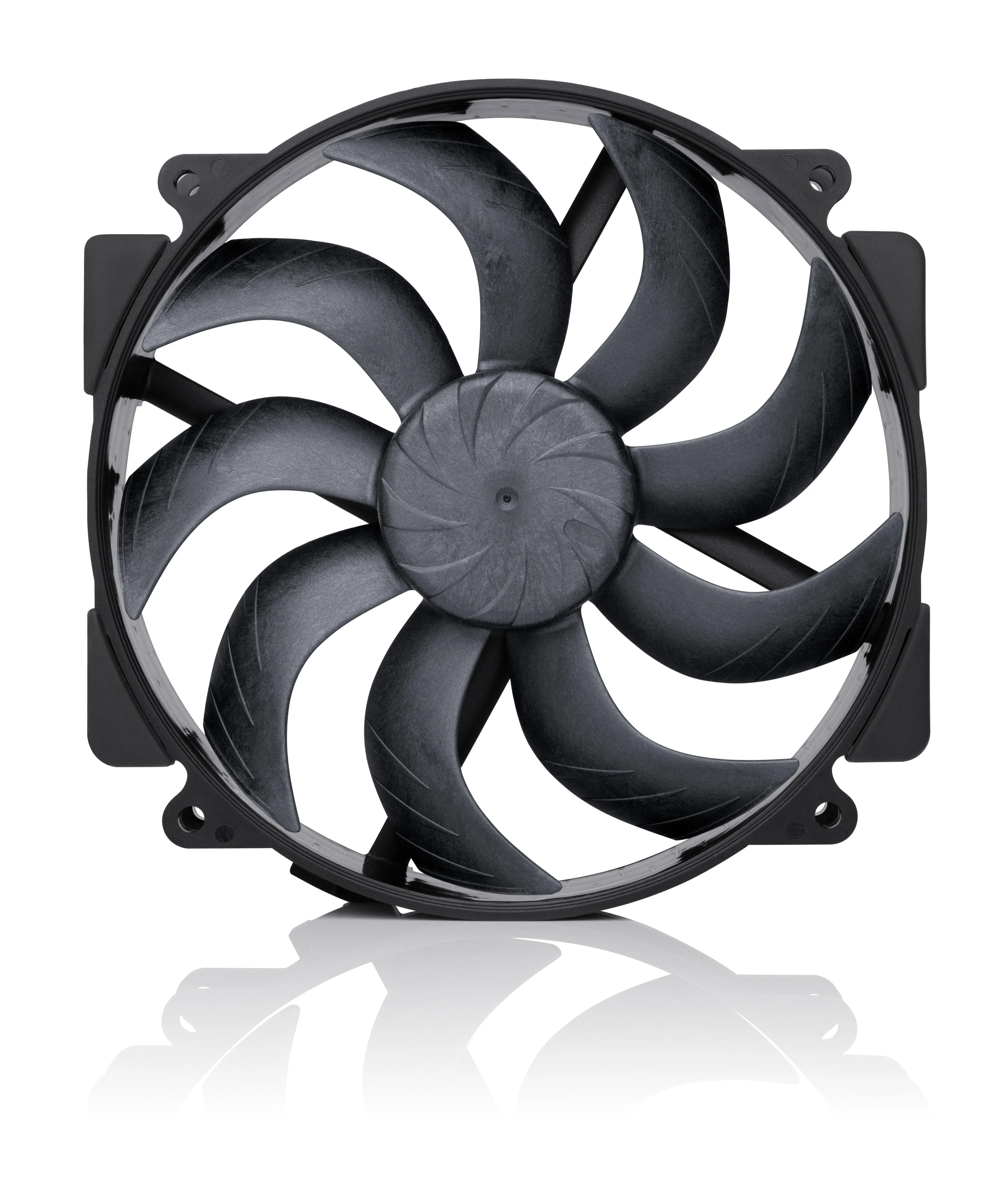 Noctua NF-A14x25r G2 PWM chromax.black Chassifl&auml;kt 140 mm Svart
