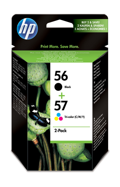 HP 56/57 Ink Print Cart 2-pack