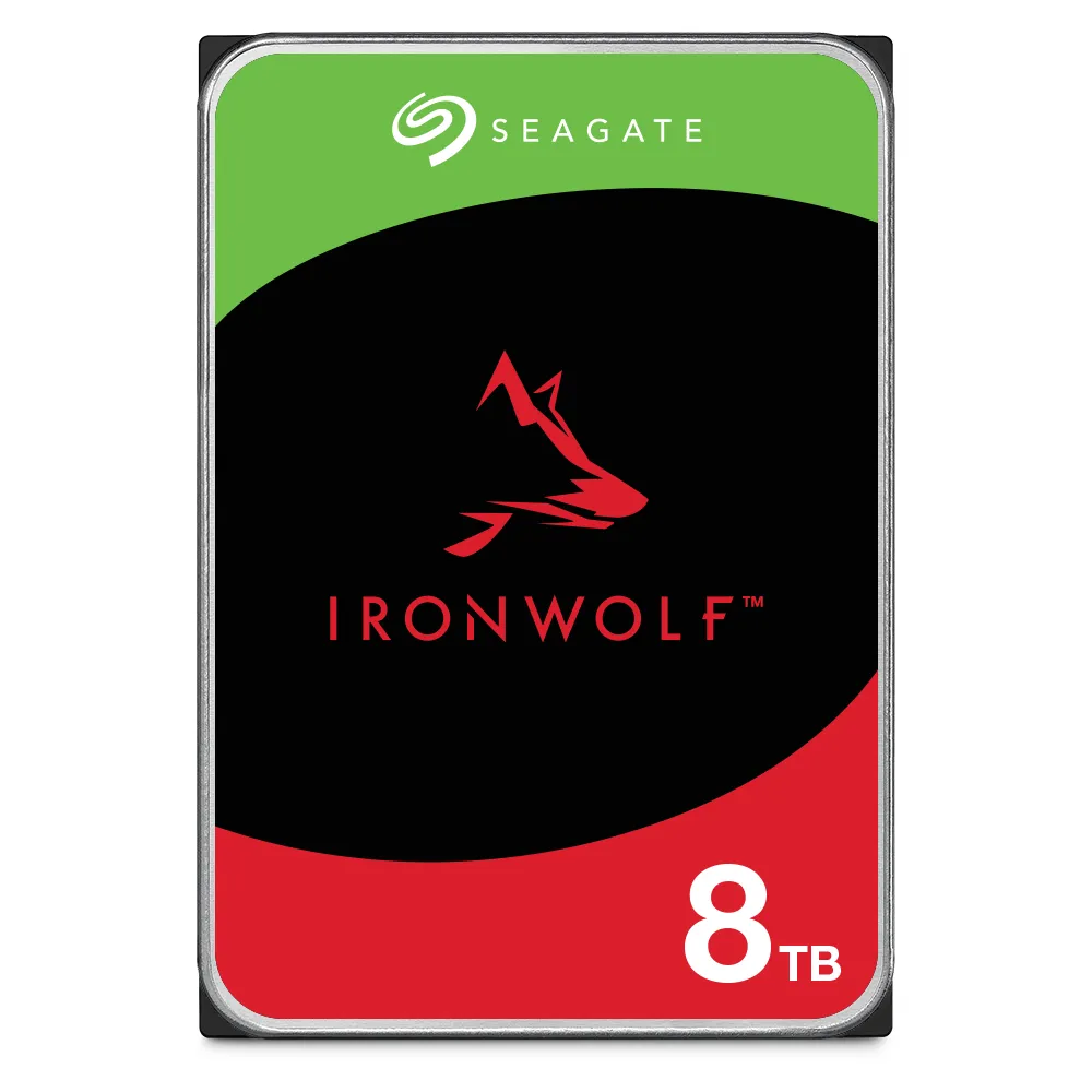 Seagate IronWolf 3.5", 8TB, 7200 RPM, 256 MB - hard drive (NAS)