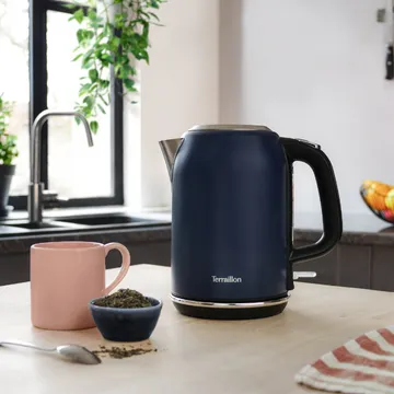 Terraillon New Moon kettle, 1.7L, 2200W, Dark Blue