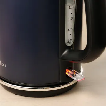 Terraillon New Moon kettle, 1.7L, 2200W, Dark Blue