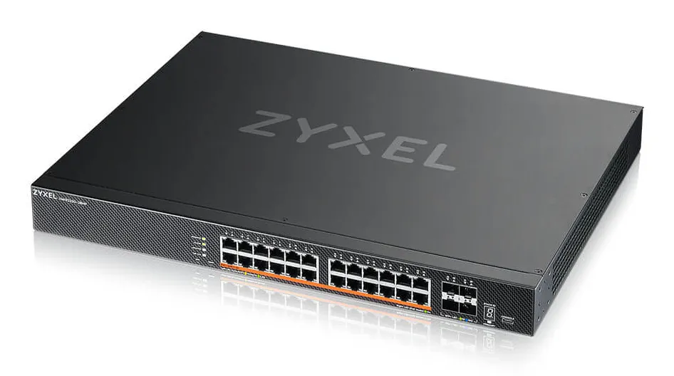 Zyxel XMG2230-28HP - Administrerad switch, Svart