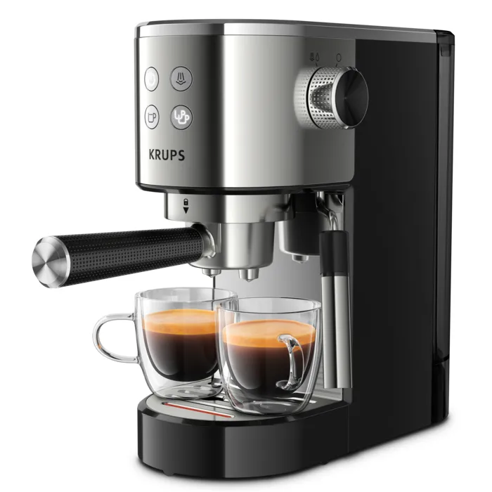 Krups XP442C -espressomachine, black/silver