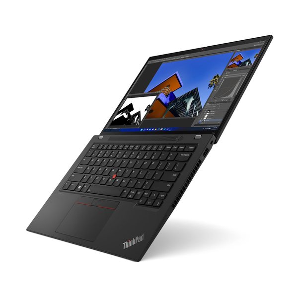 Lenovo ThinkPad T14 G3 14&quot; i5-1235U, 16 Gt, 256 Gt SSD, Win 11 Pro -kannettava, Musta