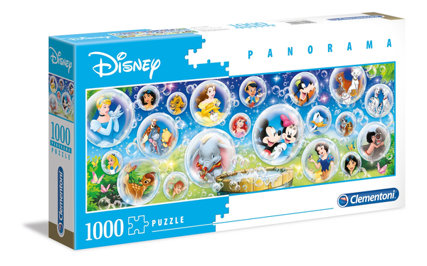 Clementoni High Quality Collection Panorama Disney -palapeli, 1000 palaa