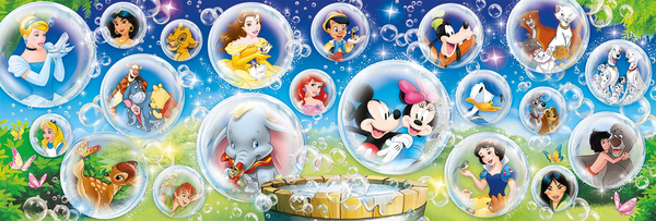 Clementoni High Quality Collection Panorama Disney -palapeli, 1000 palaa