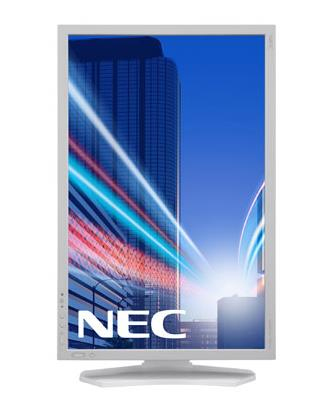 NEC 24.1" MultiSync PA242W, WUXGA, AH-IPS - monitor, White
