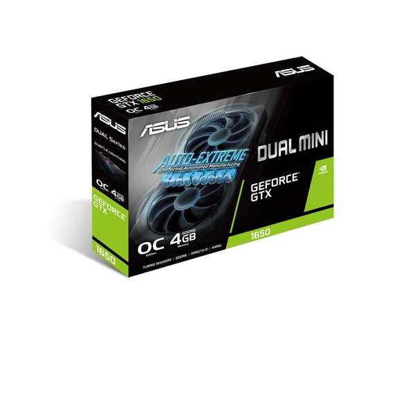 Asus GeForce GTX 1650 Dual OC Mini 4GB - Graphics card