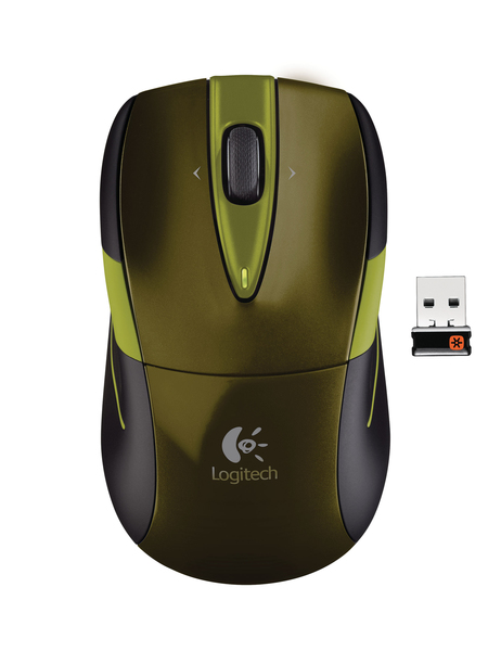 Logitech M525 - Hiiri - optinen - langaton - 2.4 GHz - USB johdoton vastaanotin - vihre&auml;