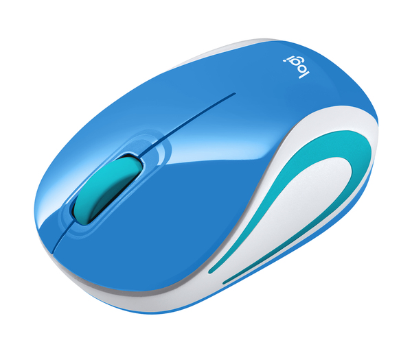 Logitech M187 - wireless mouse, Blue