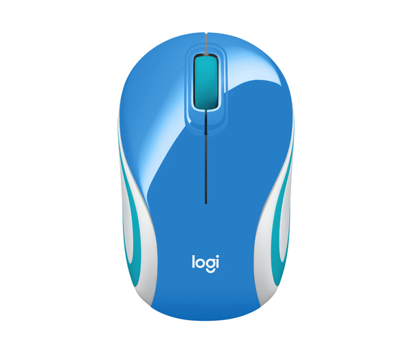 Logitech M187 - wireless mouse, Blue