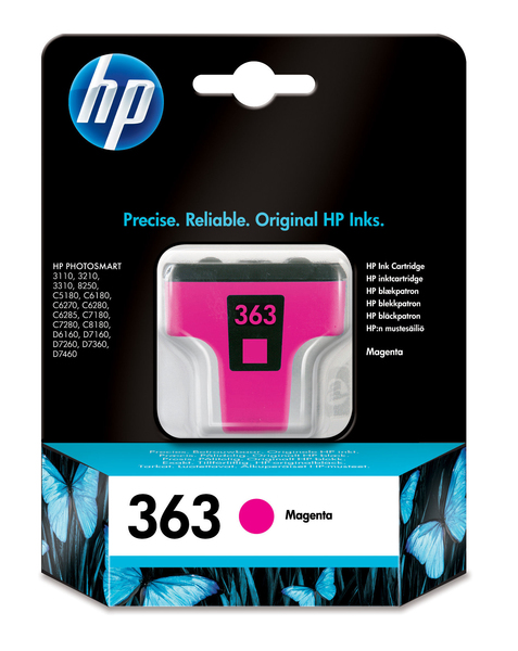 HP No 363 Ink Cart/magenta 3.5ml