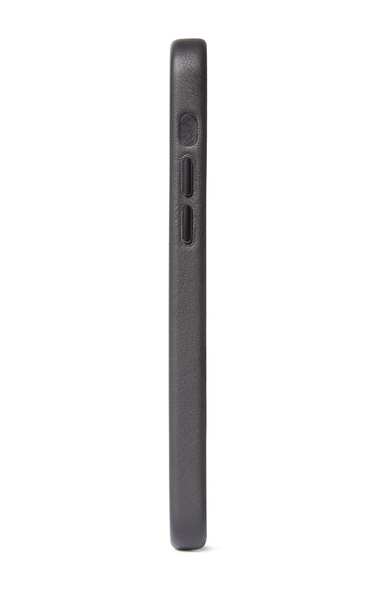 Decoded - Leather Backcover for iPhone 12 Pro Max Black