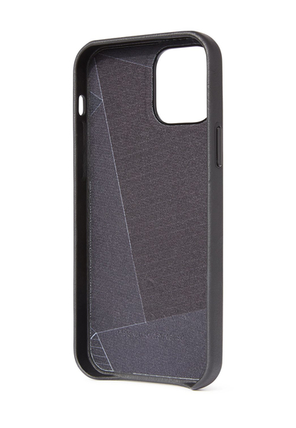 Decoded - Leather Backcover for iPhone 12 Pro Max Black