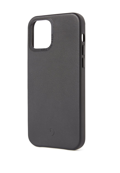 Decoded - Leather Backcover for iPhone 12 Pro Max Black