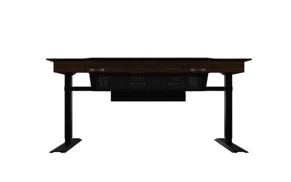 Lian Li DK07-WD Wood Edition -p&ouml;yt&auml;kotelo ikkunalla, p&auml;hkin&auml;/musta