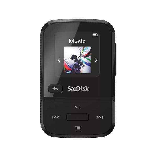 SanDisk Clip Sport Go - Digitaalisoitin - 32 Gt - musta