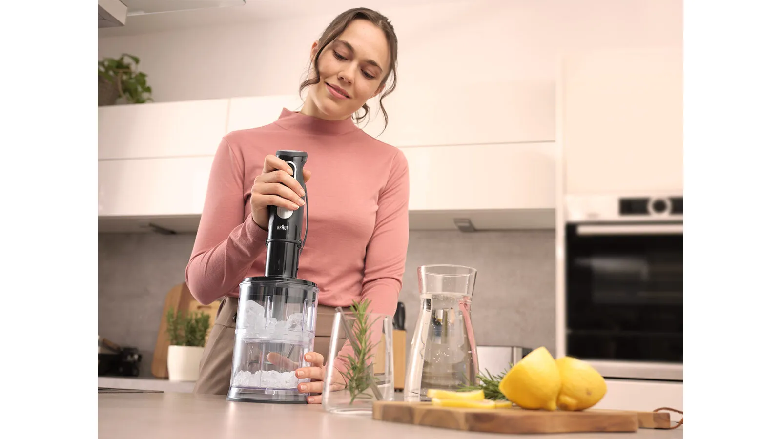 Braun MultiQuick 5 MQ55.254MBK - immersion blender, 0.5l, Black, Stainless steel