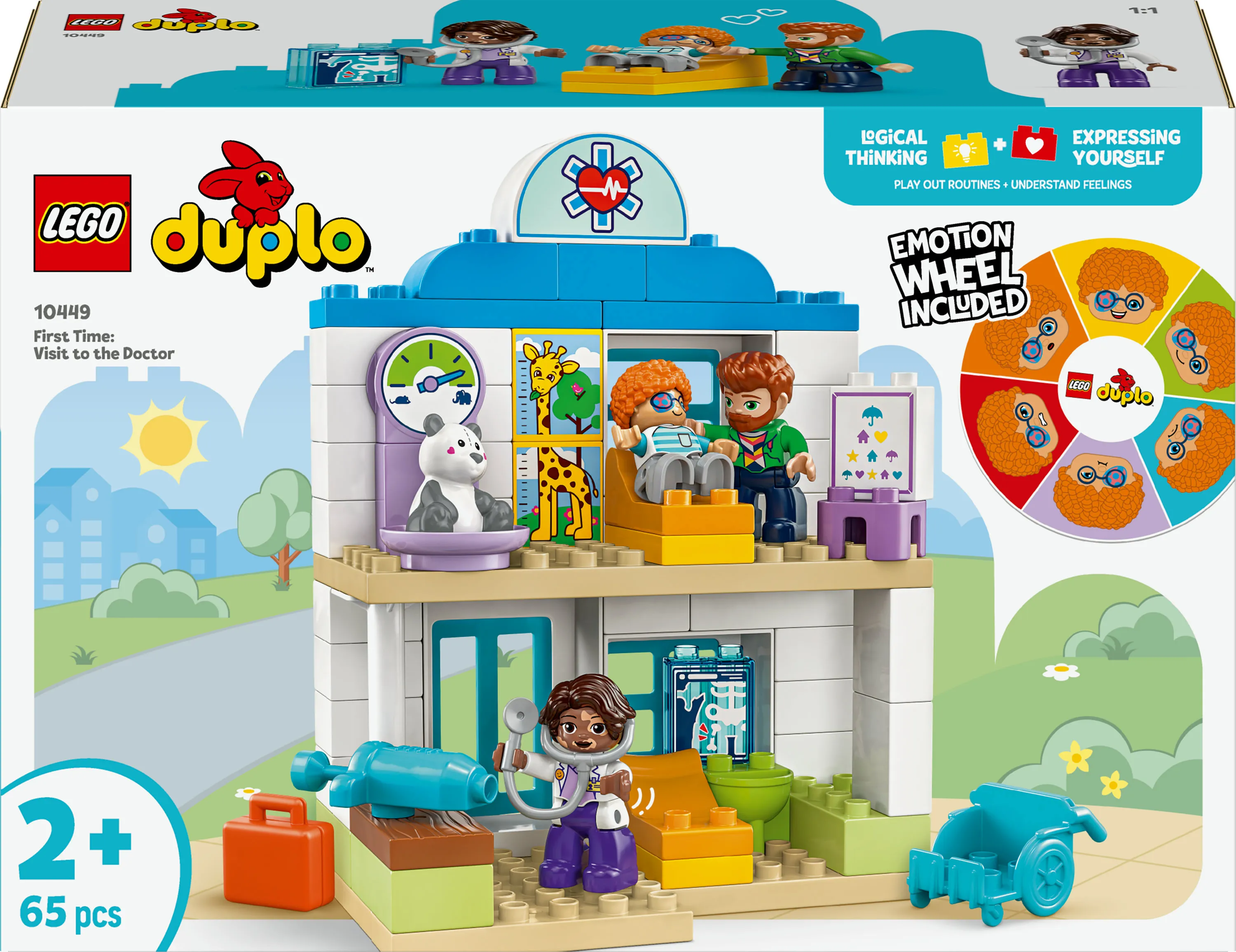 LEGO DUPLO F&ouml;rsta g&aring;ngen: Hos l&auml;karen 10449