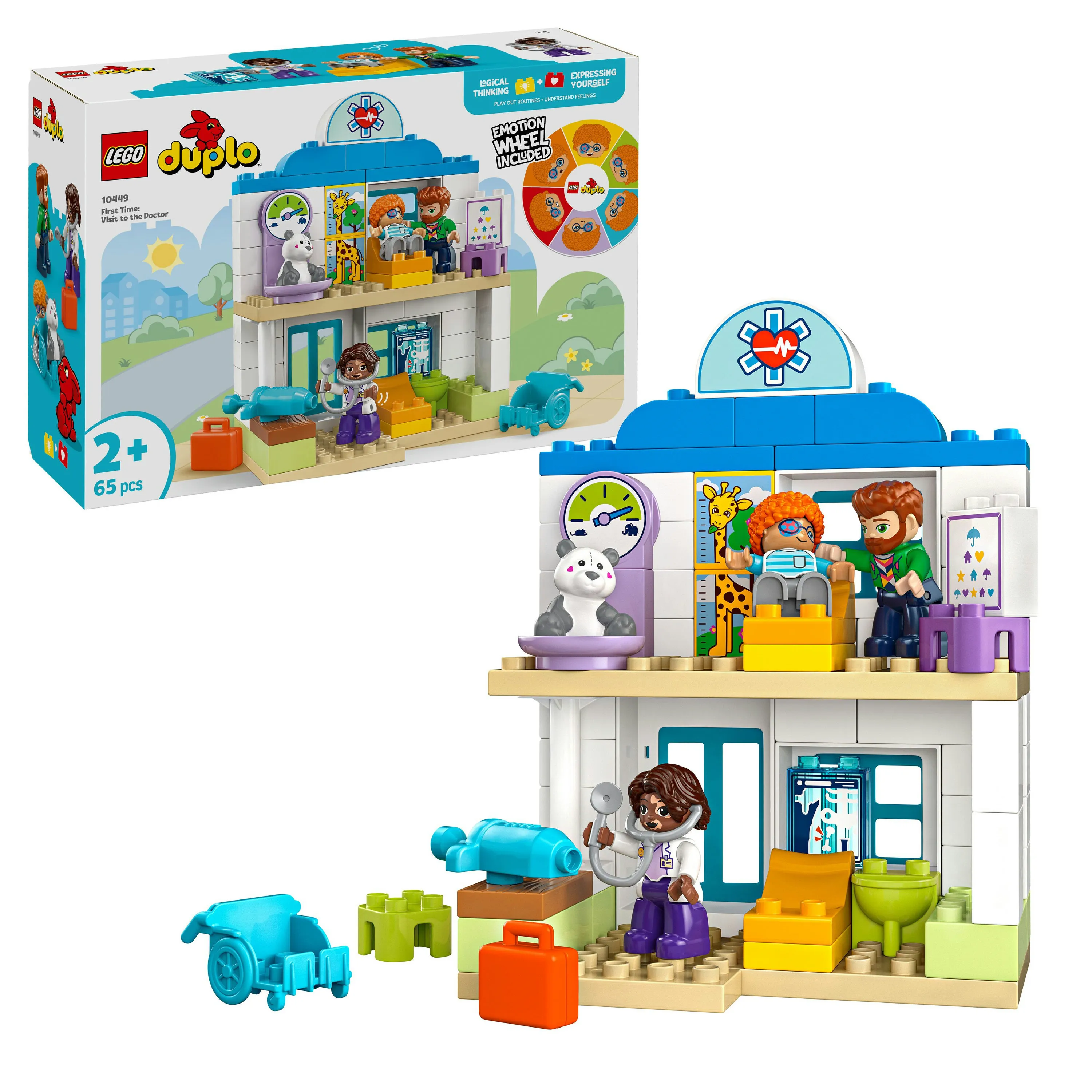 LEGO DUPLO F&ouml;rsta g&aring;ngen: Hos l&auml;karen 10449