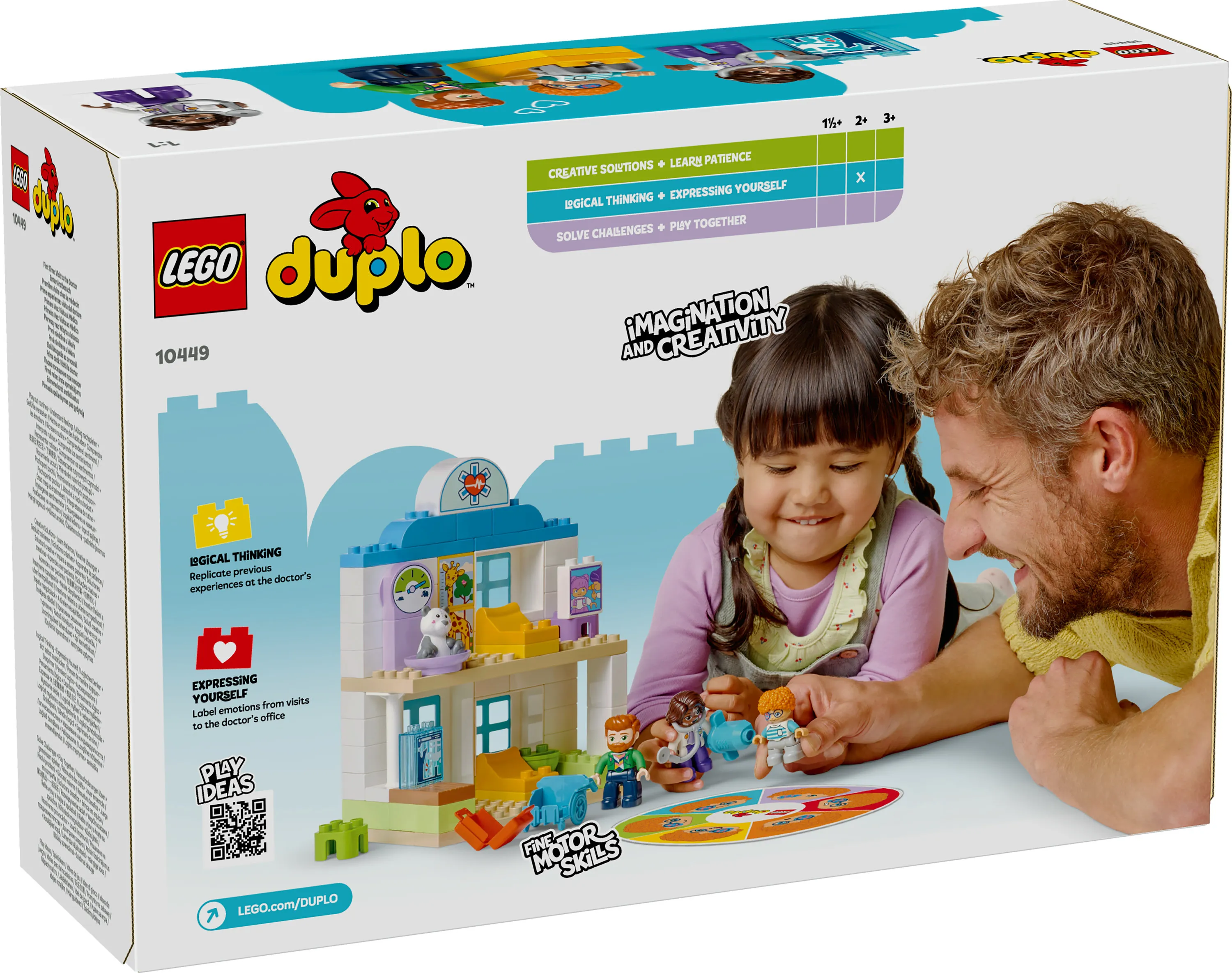 LEGO DUPLO F&ouml;rsta g&aring;ngen: Hos l&auml;karen 10449