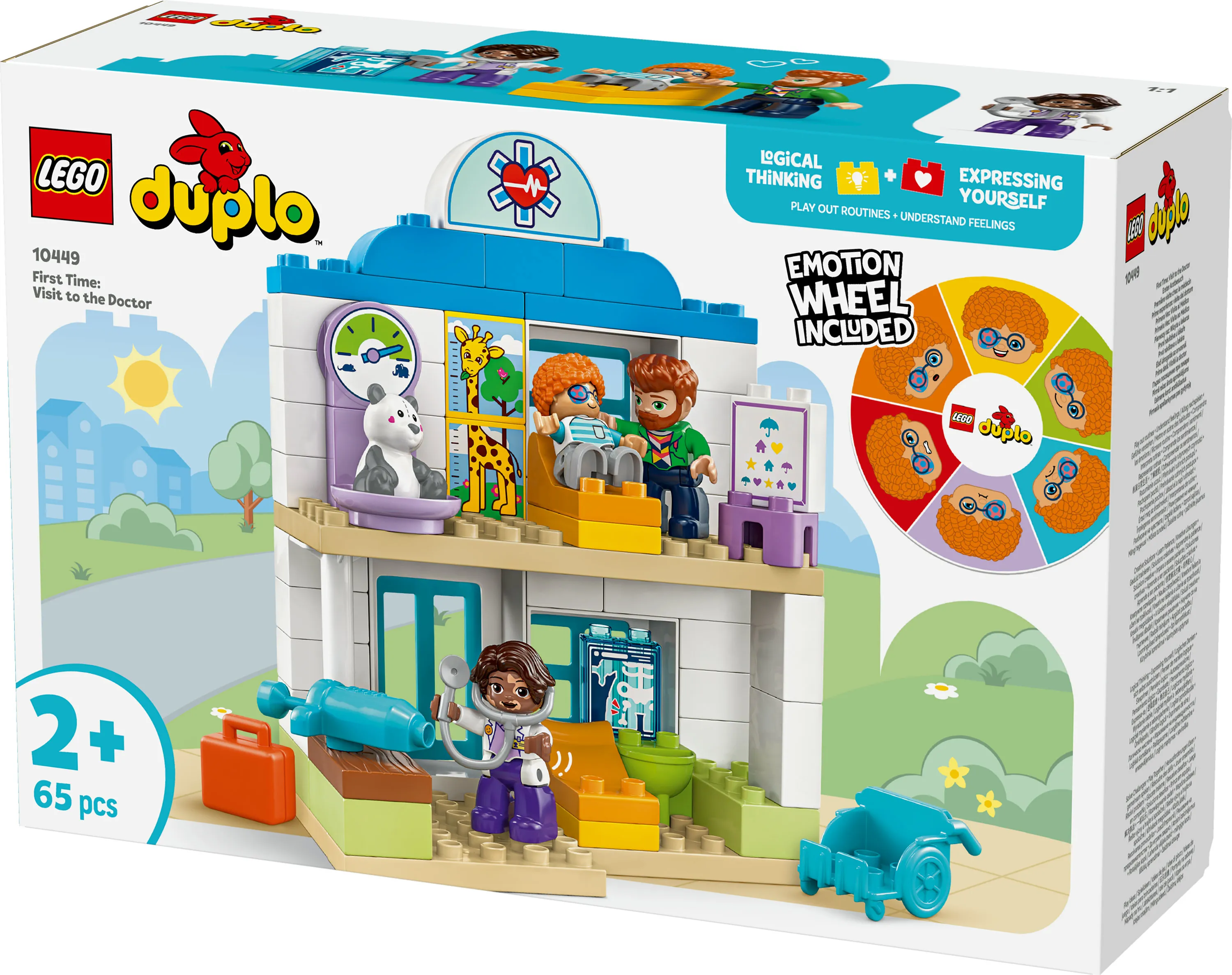 LEGO DUPLO F&ouml;rsta g&aring;ngen: Hos l&auml;karen 10449
