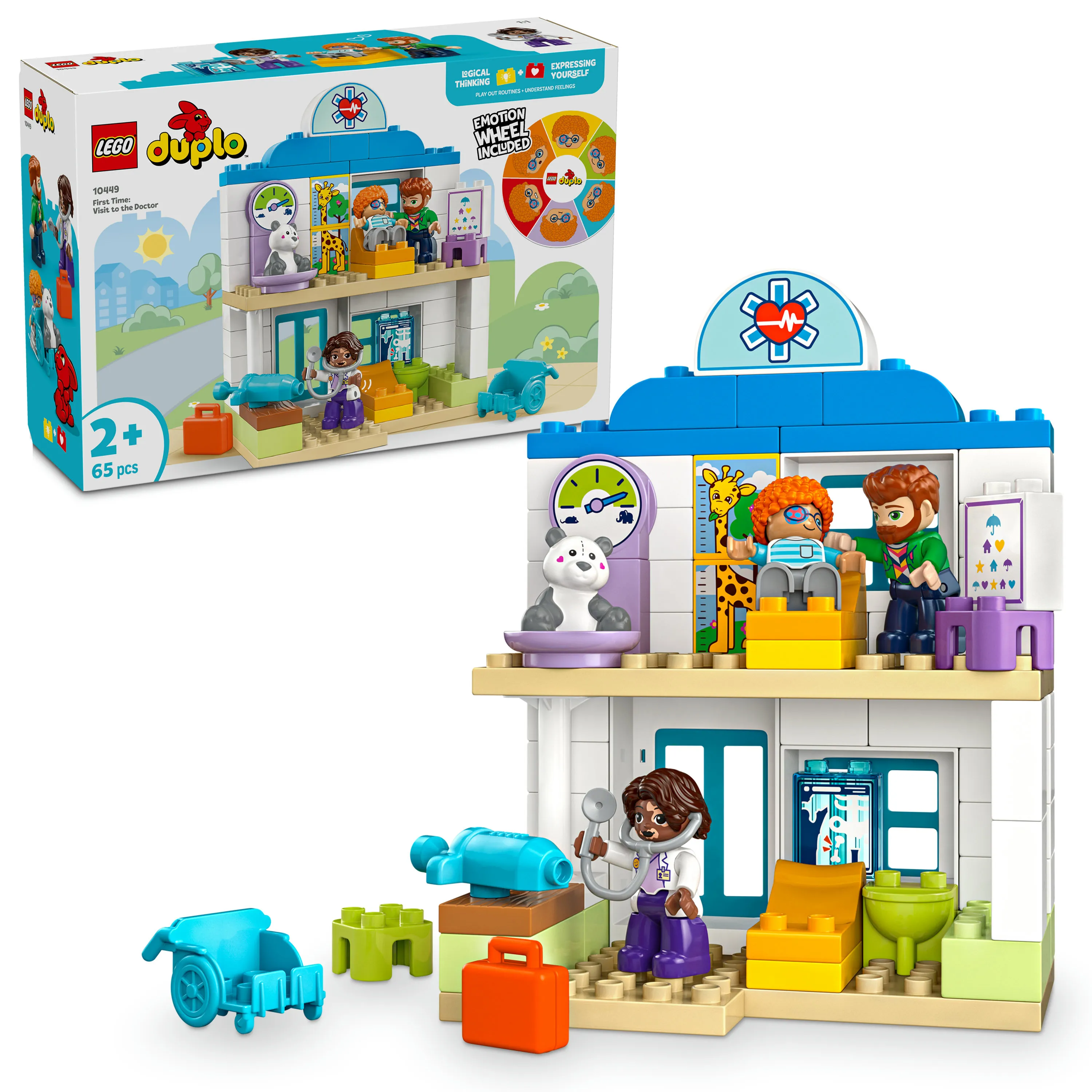 LEGO DUPLO F&ouml;rsta g&aring;ngen: Hos l&auml;karen 10449