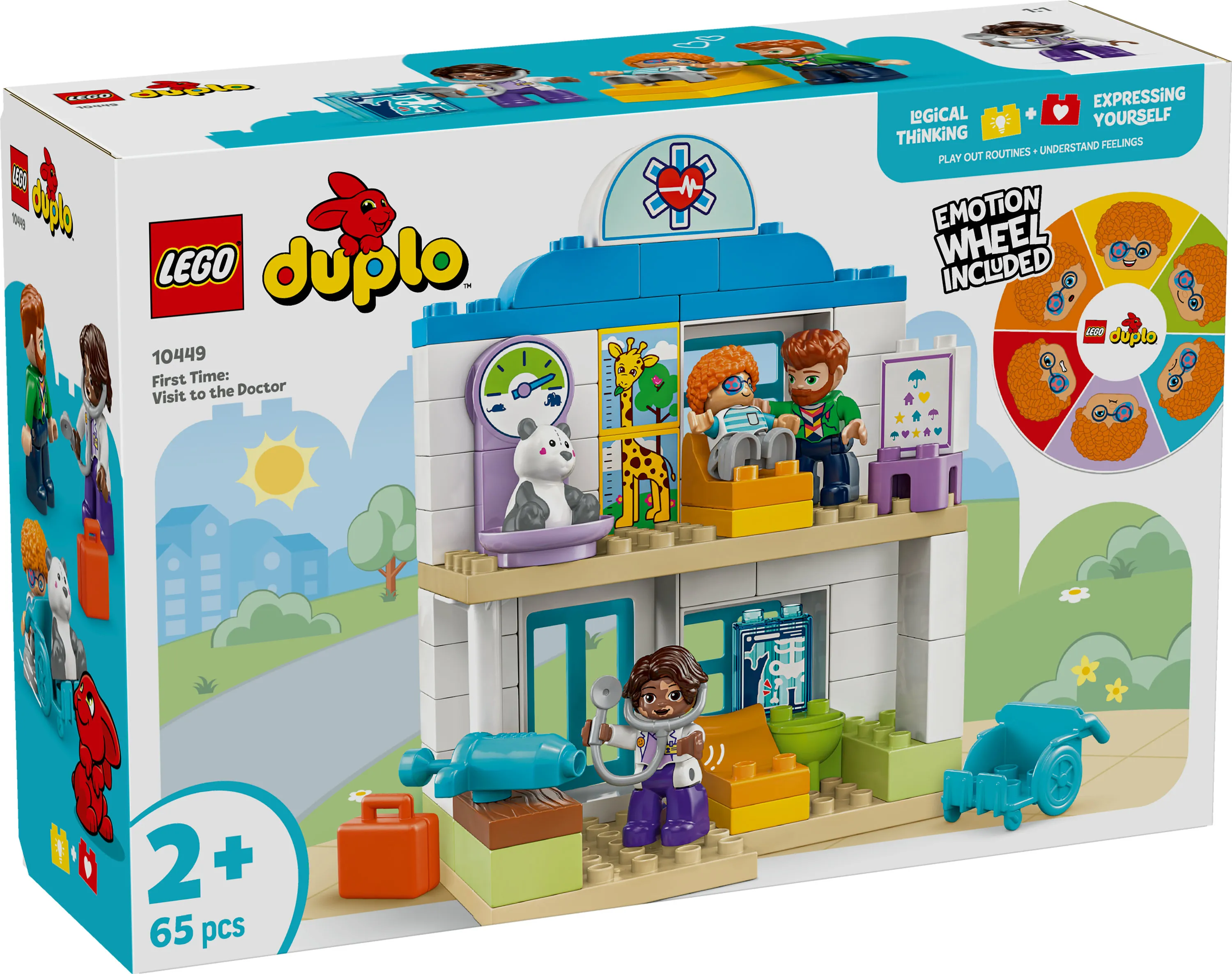 LEGO DUPLO F&ouml;rsta g&aring;ngen: Hos l&auml;karen 10449