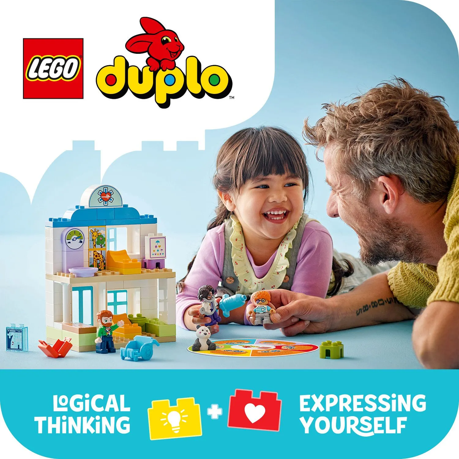 LEGO DUPLO F&ouml;rsta g&aring;ngen: Hos l&auml;karen 10449