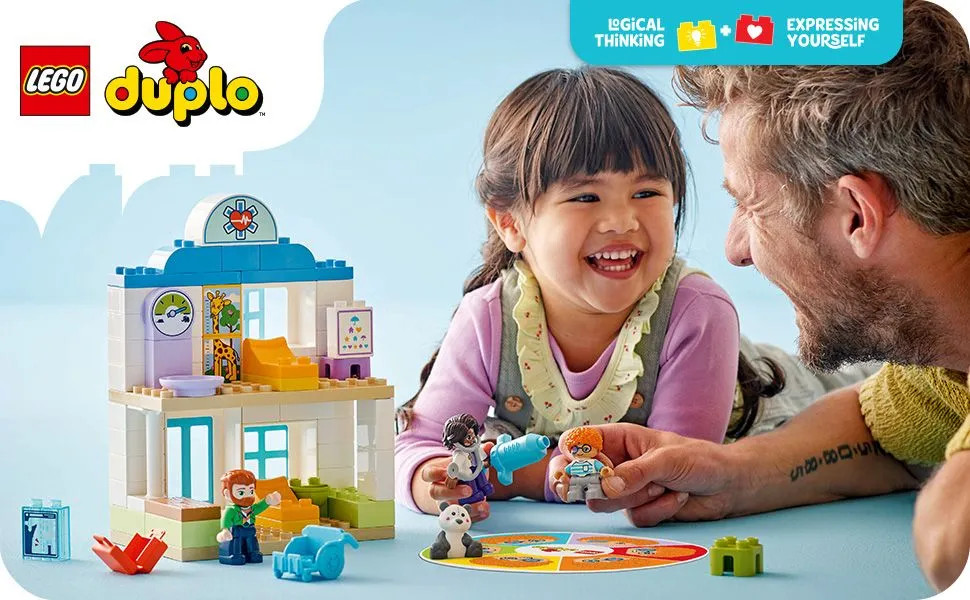 LEGO DUPLO F&ouml;rsta g&aring;ngen: Hos l&auml;karen 10449
