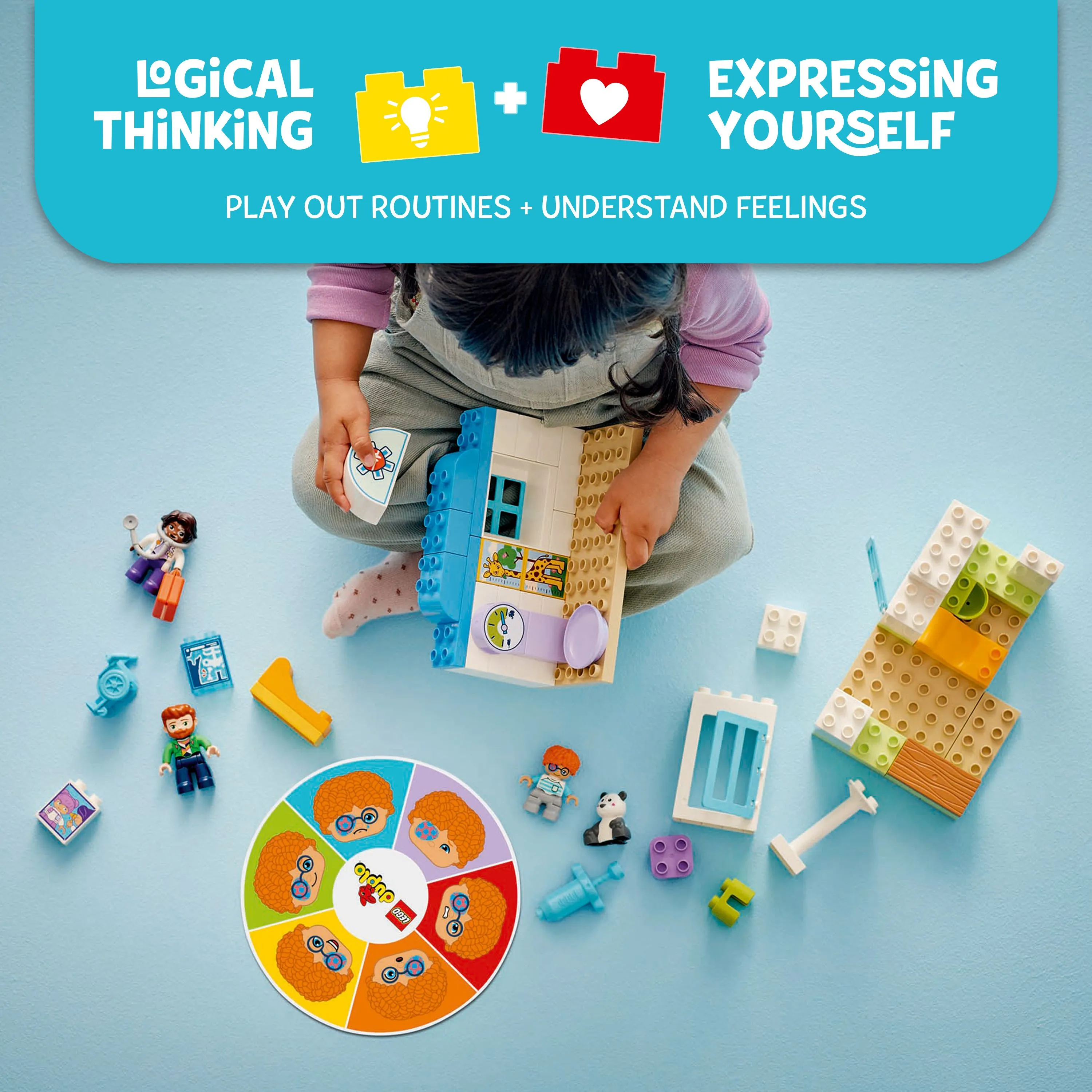 LEGO DUPLO F&ouml;rsta g&aring;ngen: Hos l&auml;karen 10449