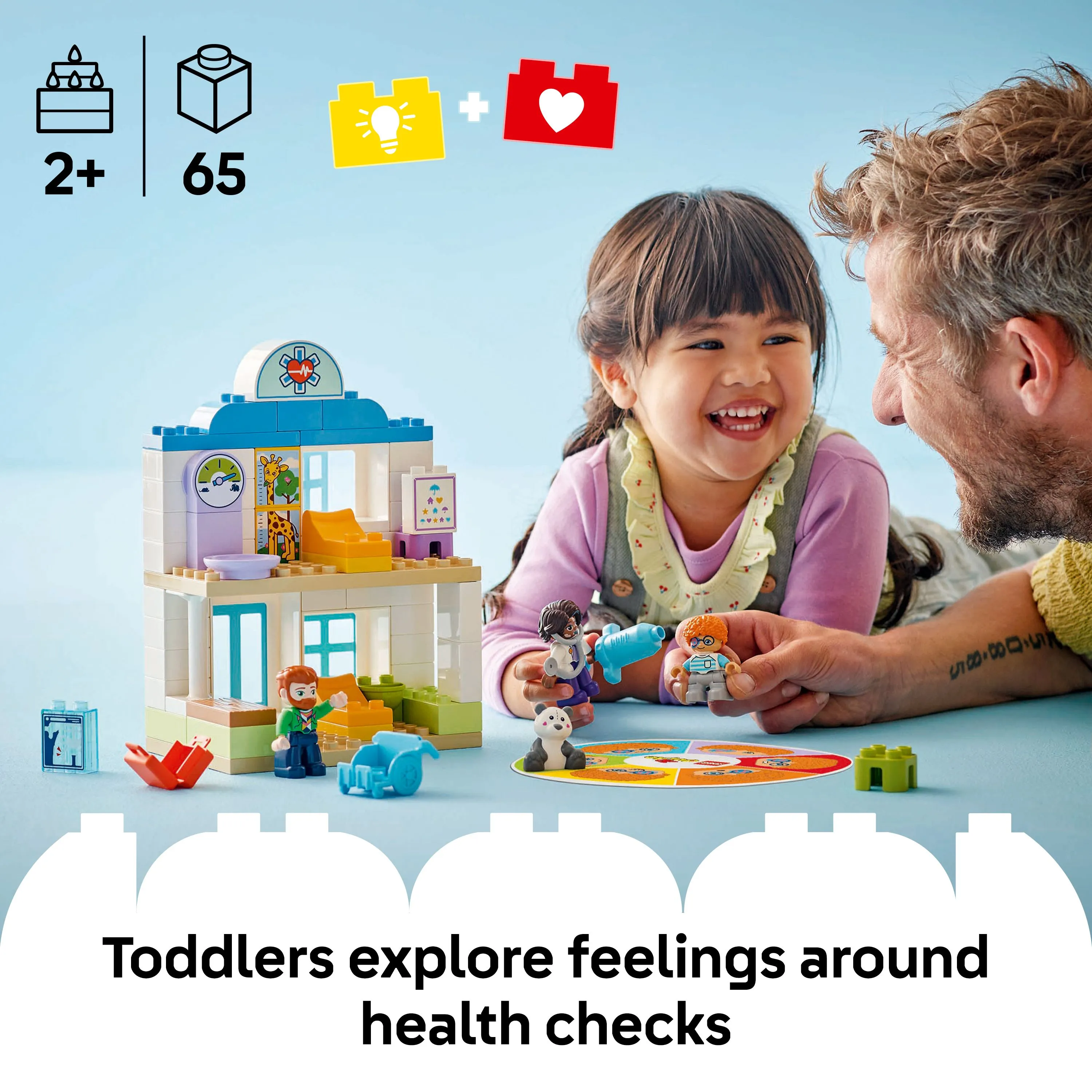 LEGO DUPLO F&ouml;rsta g&aring;ngen: Hos l&auml;karen 10449