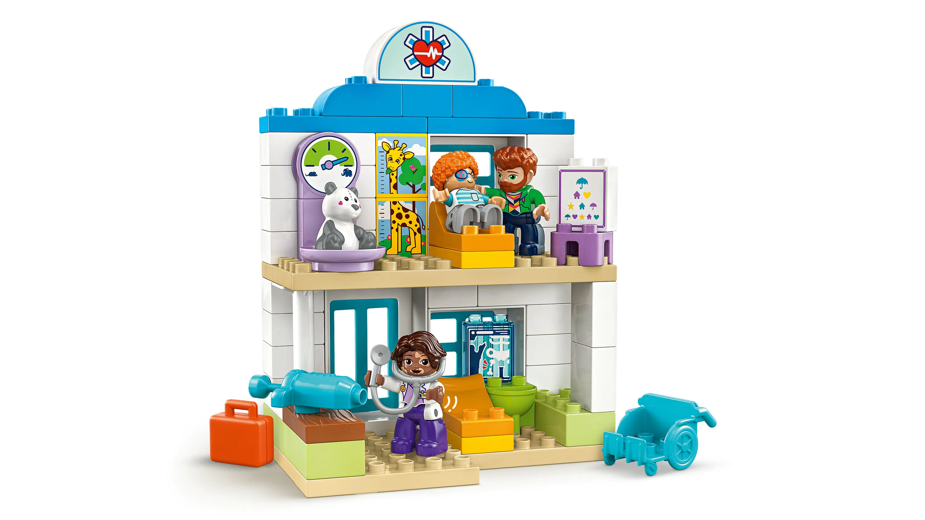 LEGO DUPLO F&ouml;rsta g&aring;ngen: Hos l&auml;karen 10449