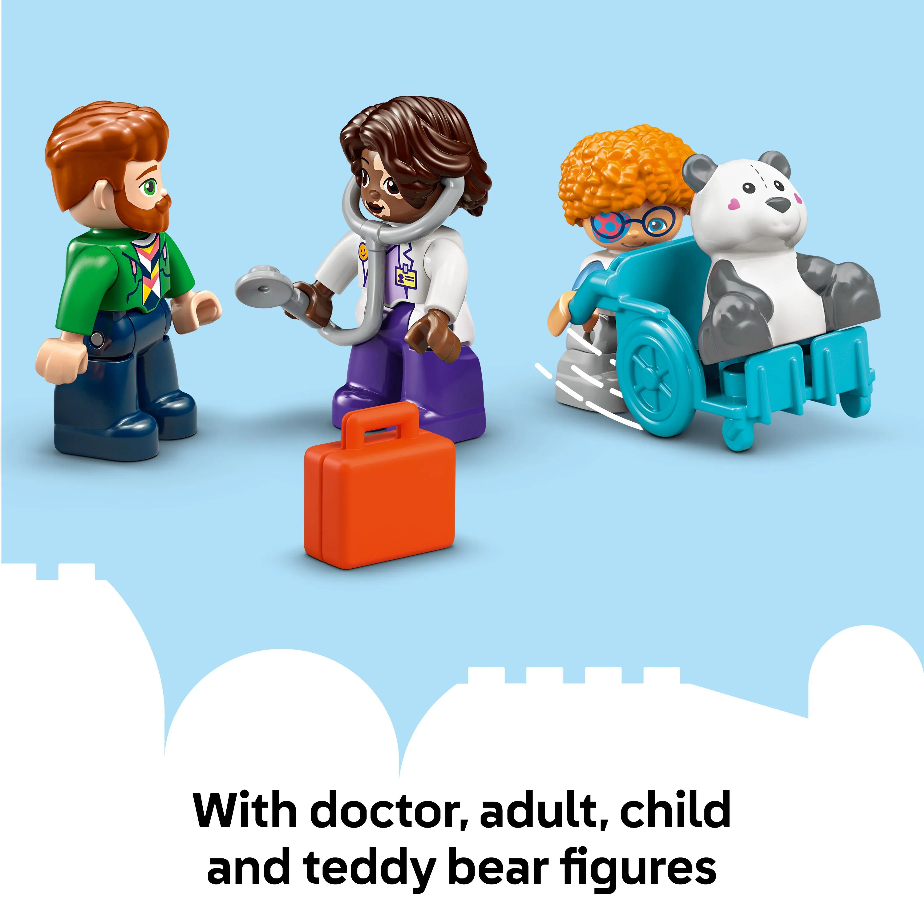 LEGO DUPLO F&ouml;rsta g&aring;ngen: Hos l&auml;karen 10449