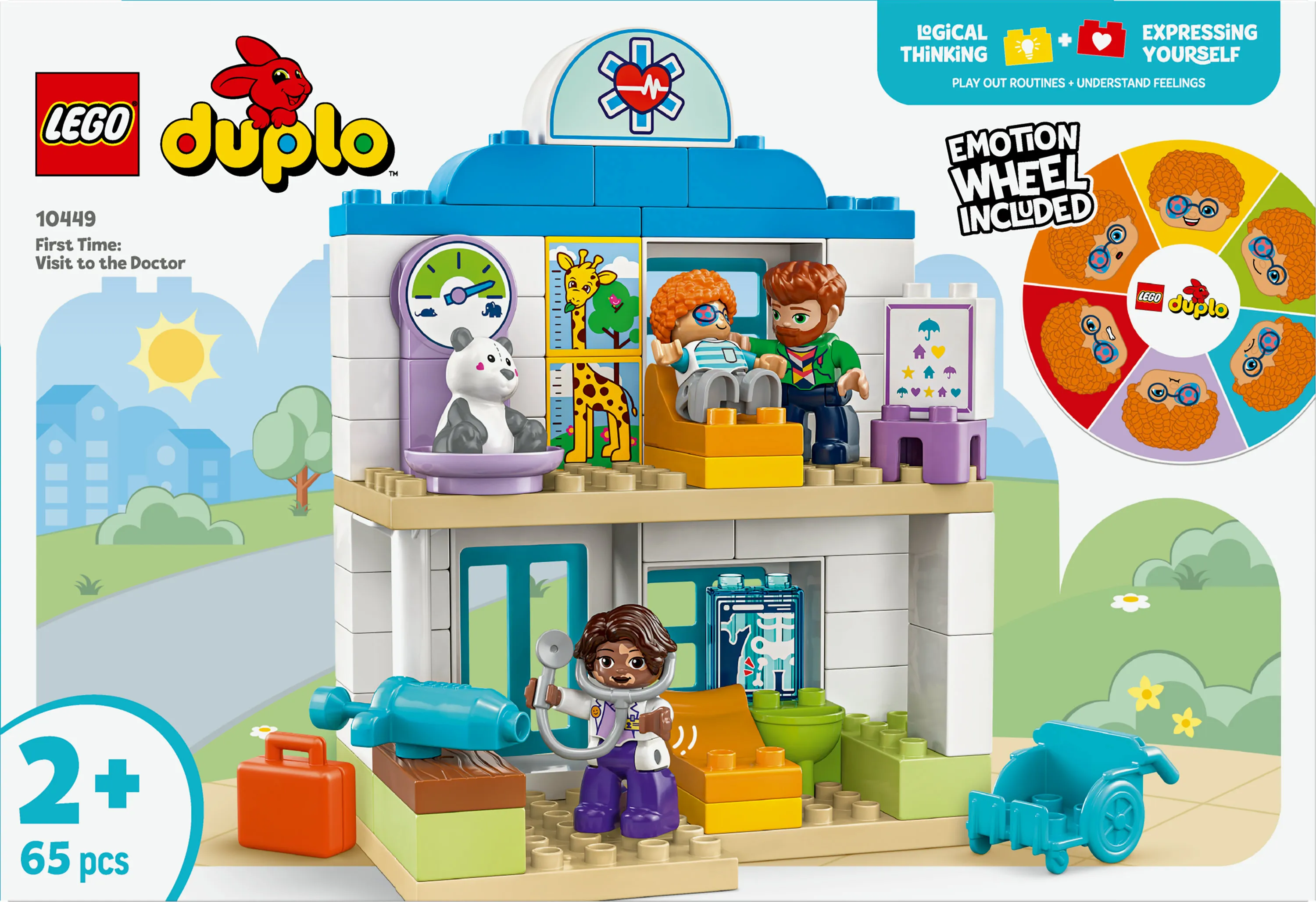 LEGO DUPLO F&ouml;rsta g&aring;ngen: Hos l&auml;karen 10449