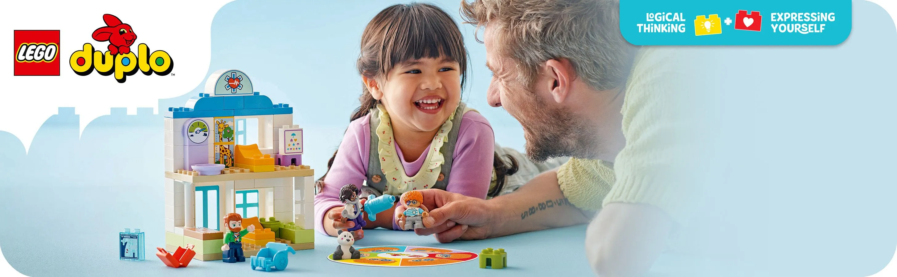 LEGO DUPLO F&ouml;rsta g&aring;ngen: Hos l&auml;karen 10449