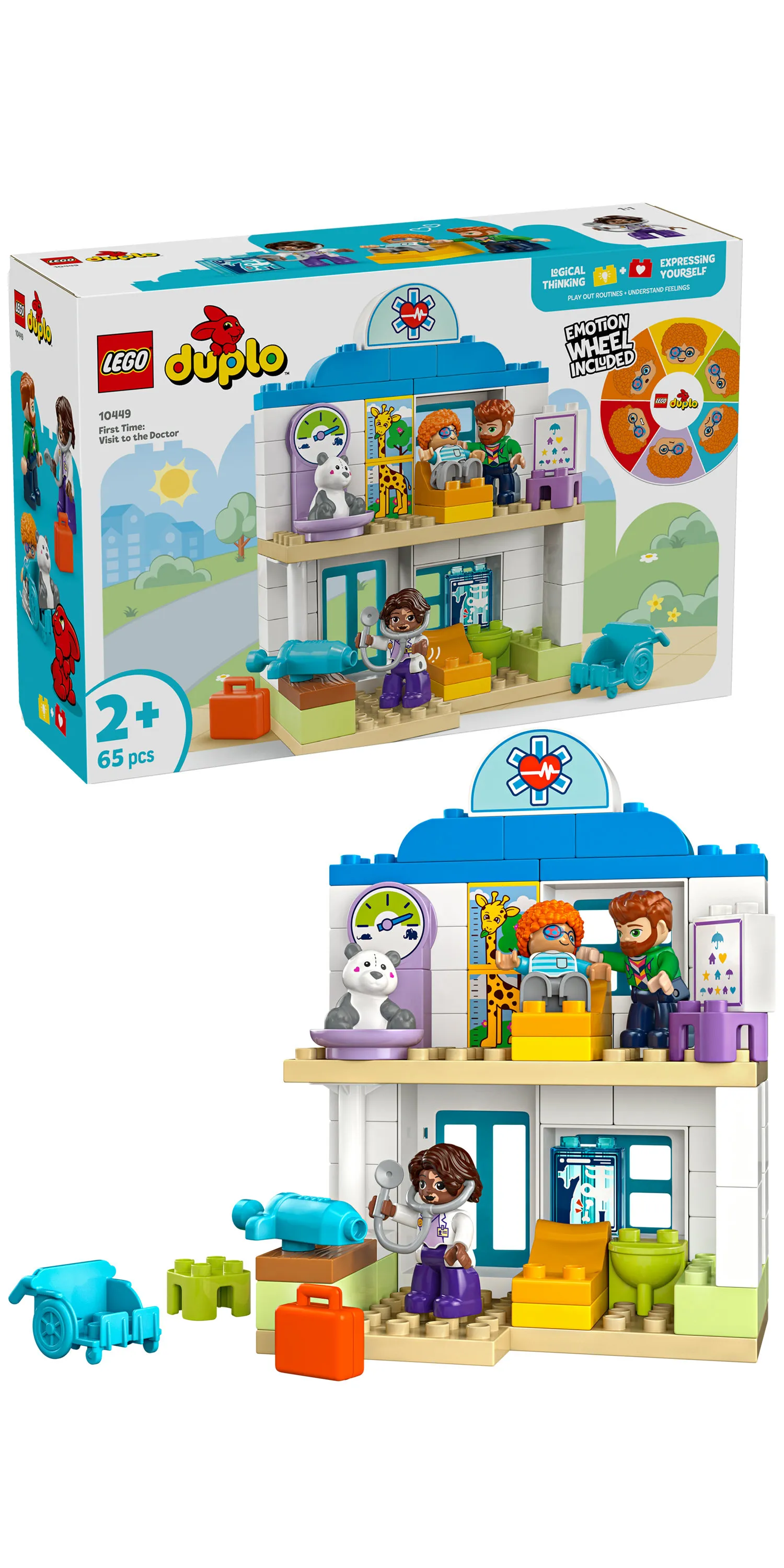 LEGO DUPLO F&ouml;rsta g&aring;ngen: Hos l&auml;karen 10449