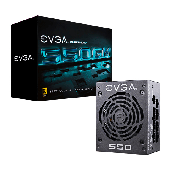 EVGA SuperNova GM 550W - Power supply, 80 Plus Gold
