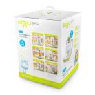 AGU EC8 kettle, 1.0L, 1000W, White/Green